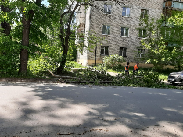Последствия урагана: в Среднеуральске разрушений и жертв нет