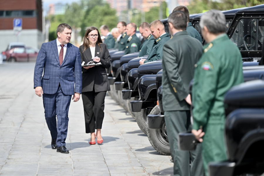 Новые внедорожники закуплены для патрулирования лесов