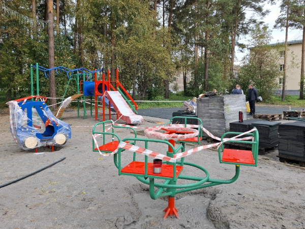 Детская площадка для муниципалитета: поручение губернатора в работе