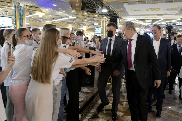 Сергей Лавров: «Екатеринбург готов проводить международные форумы на любом уровне»