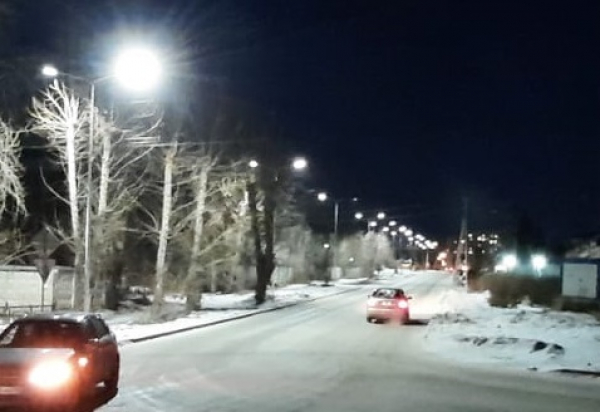 В городе установлены 22 дополнительные фонарные опоры