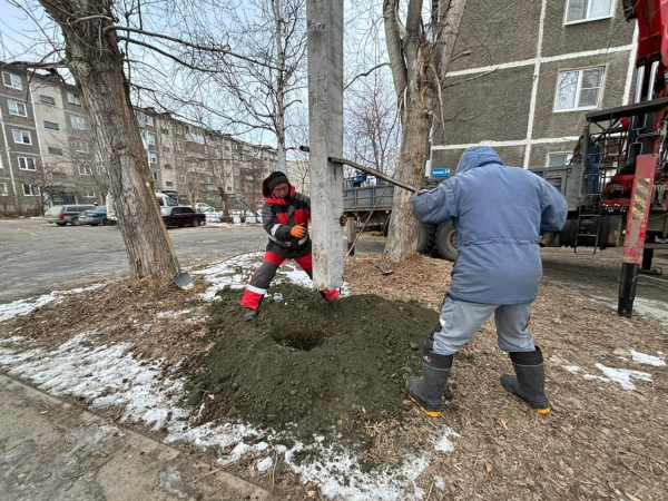 Фонари зажигаются!