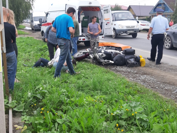 Госавтоинспекция обращается к очевидцам ДТП в Балтыме с участием Газели и мотоцикла