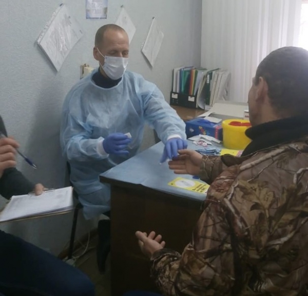 Осужденные прошли тест на ВИЧ