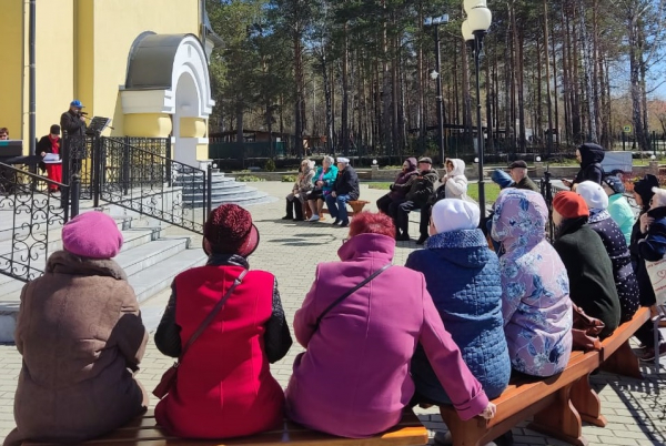 Песни войны и Победы - под открытым небом