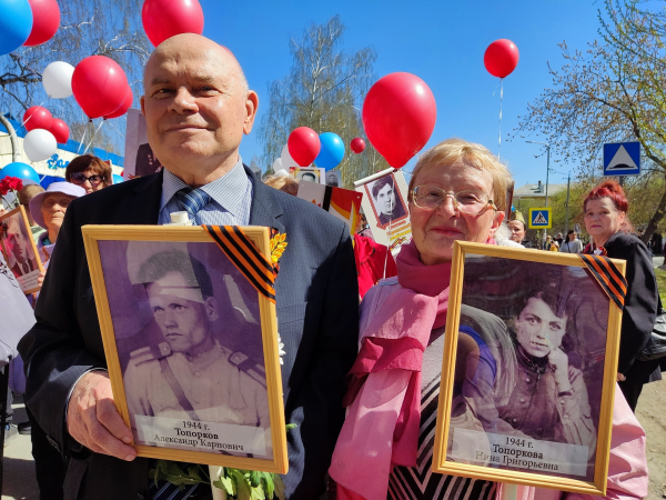 Победа в нашей памяти живет